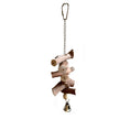 Load image into Gallery viewer, Parrot Vine Solid Wood Molar String With Bell
