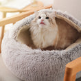 Load image into Gallery viewer, Household Simple Warm Semi-Enclosed Cat Litter
