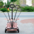 Load image into Gallery viewer, Pet Stroller Dog Cat Trolley Out Small Pet Cart Portable Foldable Storage Cart
