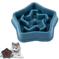 Load image into Gallery viewer, Pet Avoid Choking Slow Feeding Plastic Bowls
