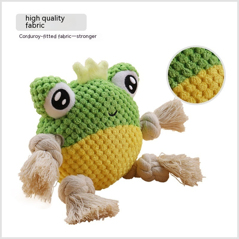 Dog Chewing Rope Tug Of War Pet Plush Toy