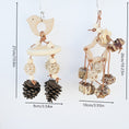 Load image into Gallery viewer, Parrot Bird Toy Wooden Nature Fruit Molar Relieving Stuffy Supplies
