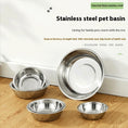 Load image into Gallery viewer, Pets Stainless Steel Bowl For Large Dog Non-slip Dog Basin More Sizes Pet Feeder
