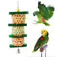 Cargar la imagen en la vista de la galería, Parrot Supplies Bird Toy Rattan Woven Paper Silk Wood Gnawing Skewers
