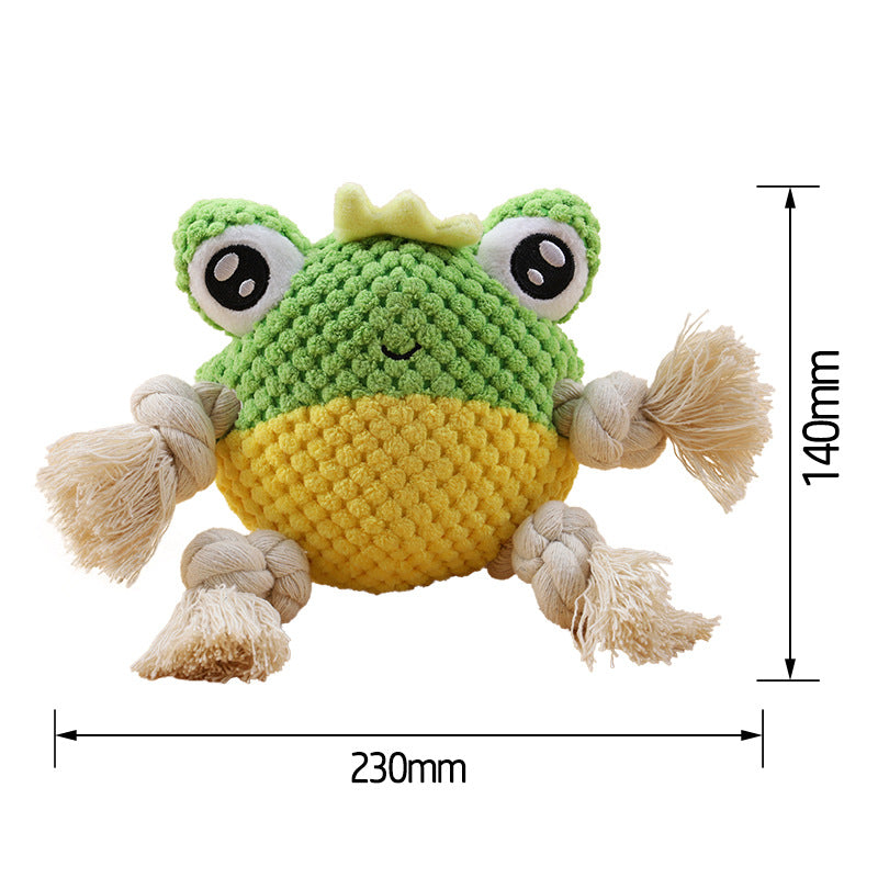 Dog Chewing Rope Tug Of War Pet Plush Toy
