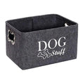 Load image into Gallery viewer, Dog Toy Organizer Storage with Handle for Clothing Blankets Pet Items
