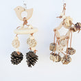 Load image into Gallery viewer, Parrot Bird Toy Wooden Nature Fruit Molar Relieving Stuffy Supplies
