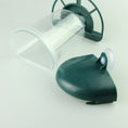 Load image into Gallery viewer, Transparent Plastic Suspension Type Automatic Bird Feeder With Cover
