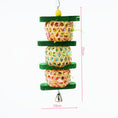 Cargar la imagen en la vista de la galería, Parrot Supplies Bird Toy Rattan Woven Paper Silk Wood Gnawing Skewers
