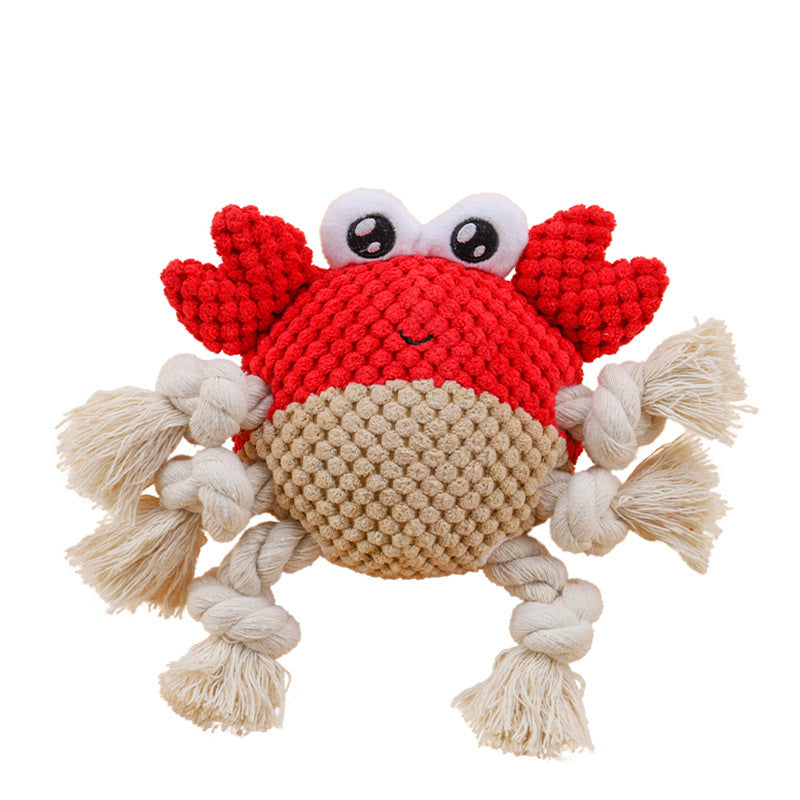 Dog Chewing Rope Tug Of War Pet Plush Toy