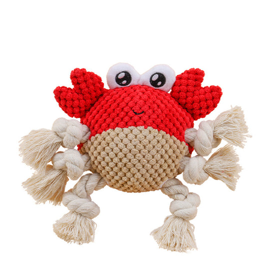 Dog Chewing Rope Tug Of War Pet Plush Toy