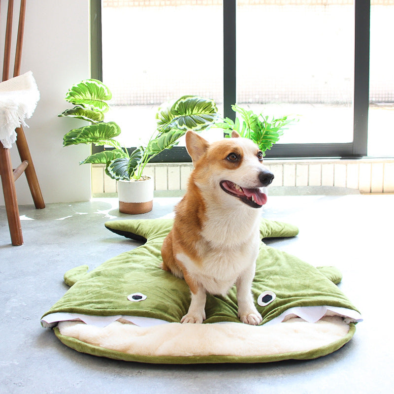 Removable And Washable Pockets With Warm Plush Pet Bed